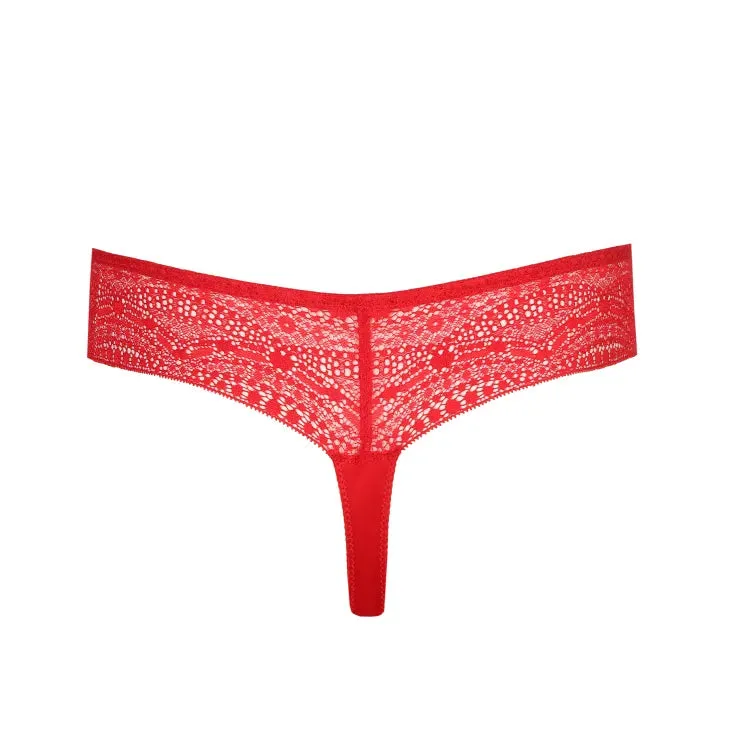 Epirus Thong In Red - Prima Donna Twist