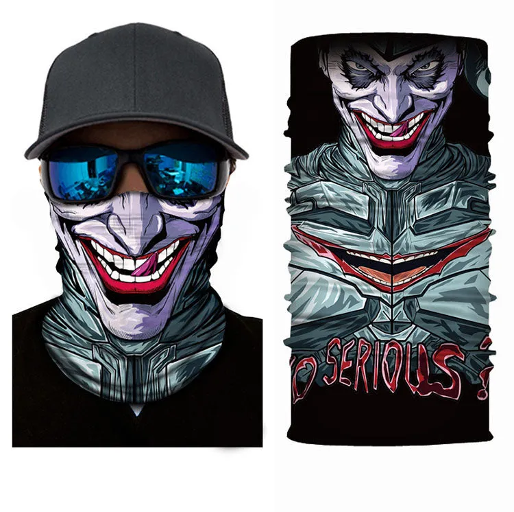 Face Shield Skulls Mask Scarf Fishing Cycling Balaclava Neck Gaiter