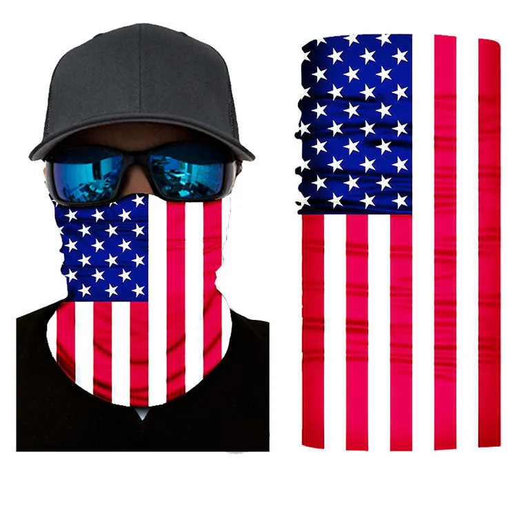 Face Shield Skulls Mask Scarf Fishing Cycling Balaclava Neck Gaiter