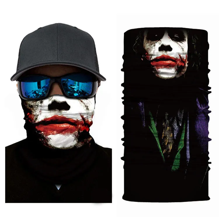 Face Shield Skulls Mask Scarf Fishing Cycling Balaclava Neck Gaiter