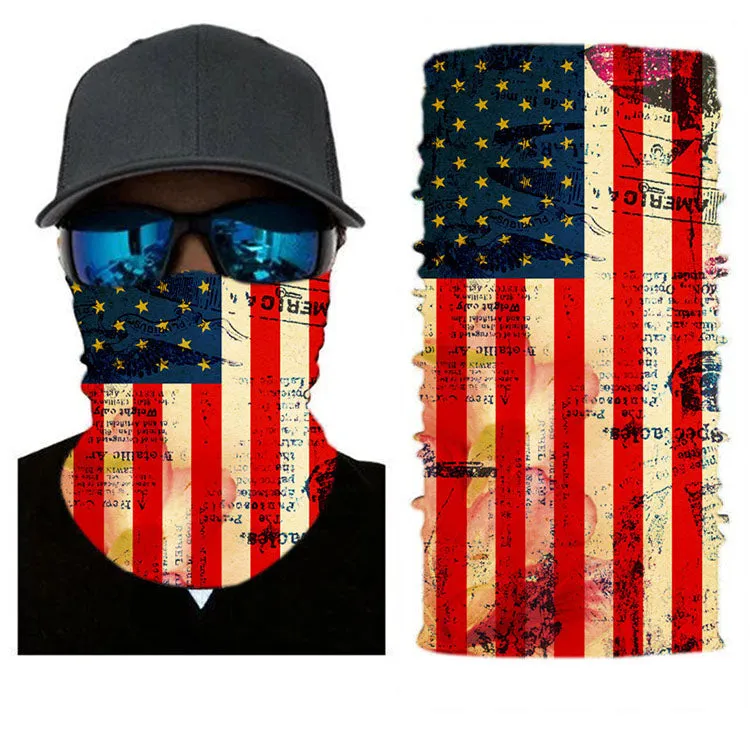 Face Shield Skulls Mask Scarf Fishing Cycling Balaclava Neck Gaiter