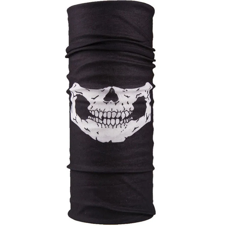 Face Shield Skulls Mask Scarf Fishing Cycling Balaclava Neck Gaiter