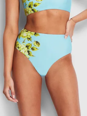 Full Bloom High Waisted Pant in Sky Blue