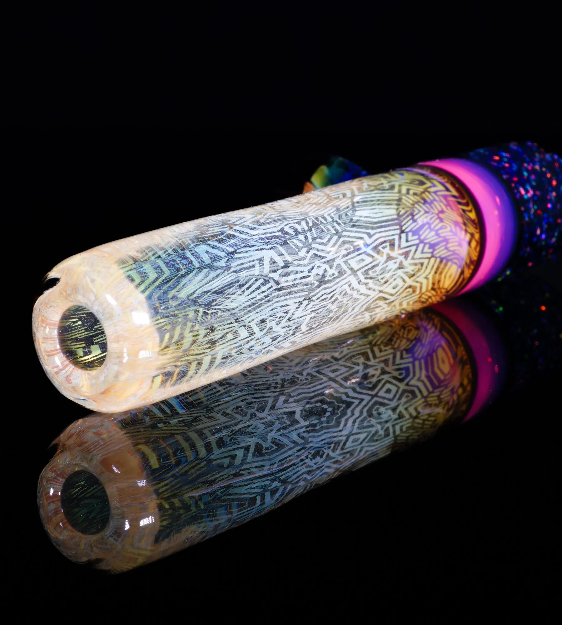 Fume, Murrine, Crushed Opal Chillum