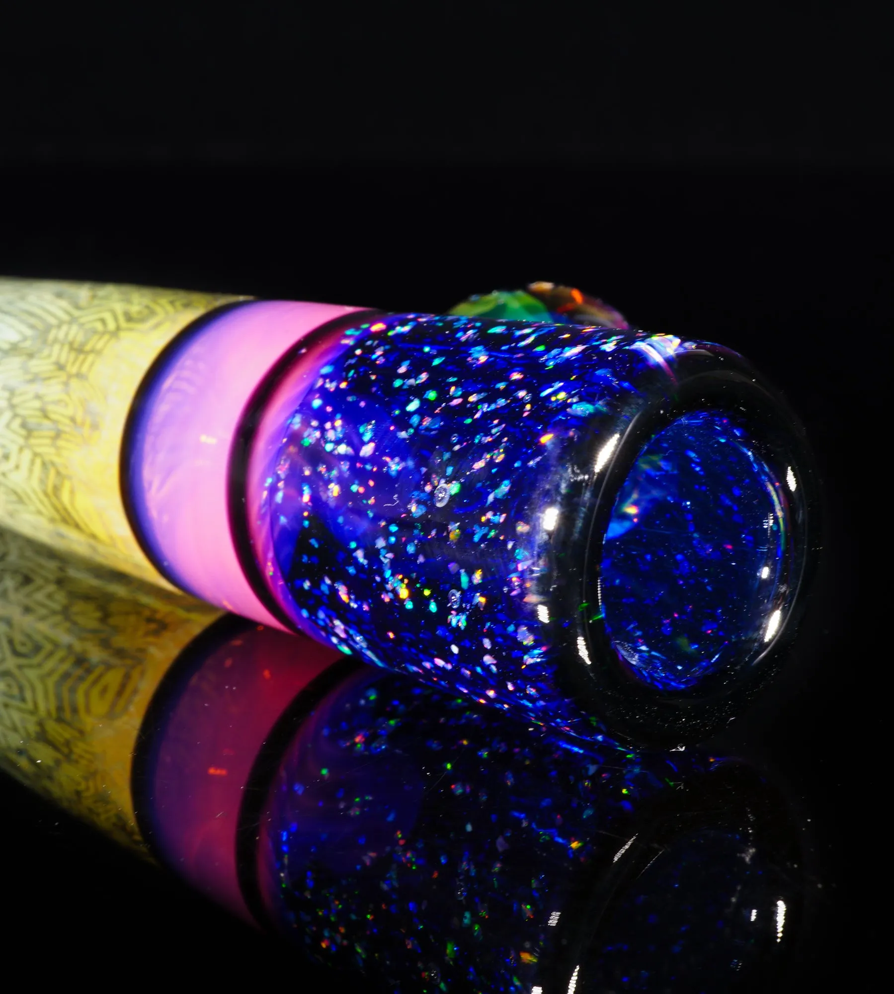 Fume, Murrine, Crushed Opal Chillum