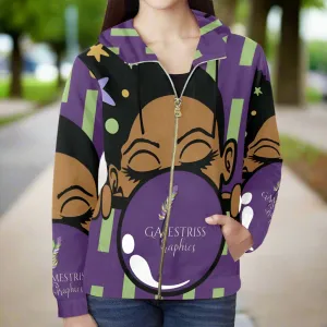 Gamestriss Girl Women's Full Zip Hoodie