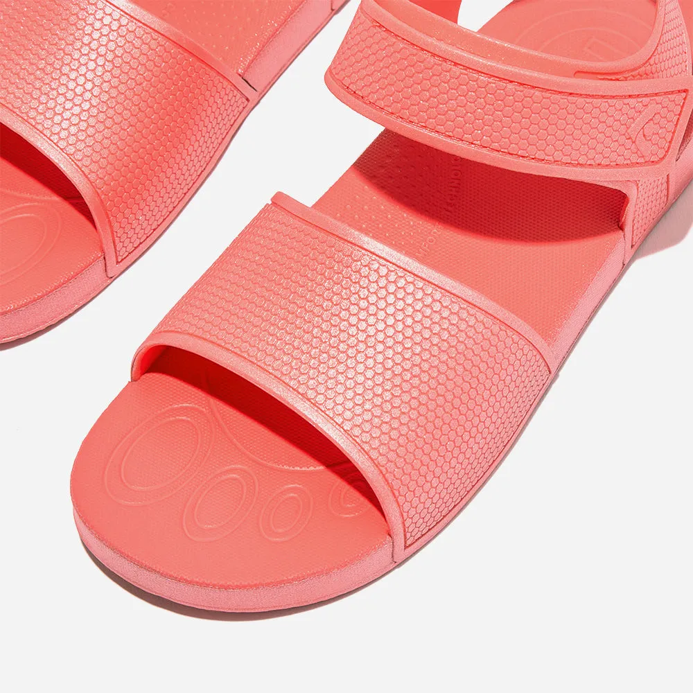 Giày Sandal Trẻ Em Fitflop Iqushion Pearlized - Đỏ