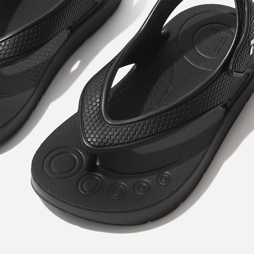 Giày Sandal Trẻ Em Fitflop Iqushion Toddler Ergonomic - Đen