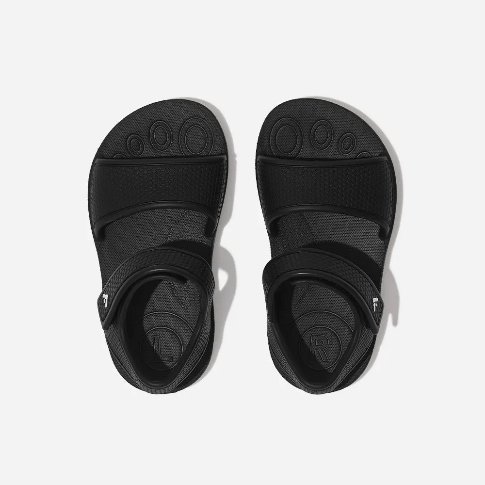 Giày Sandal Trẻ Em Fitflop Iqushion Toddler Ergonomic - Đen