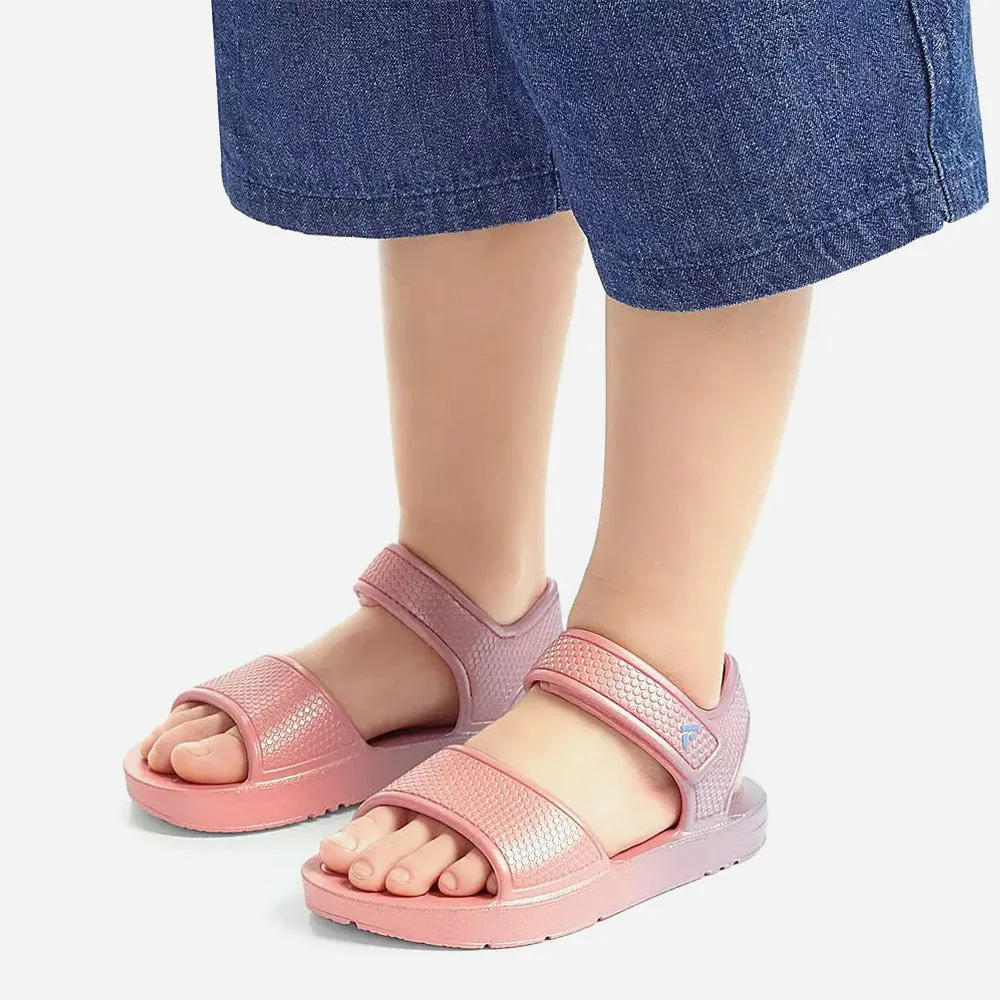 Giày Sandal Trẻ Em Fitflop Iqushion Toddler Iridescent - Hồng