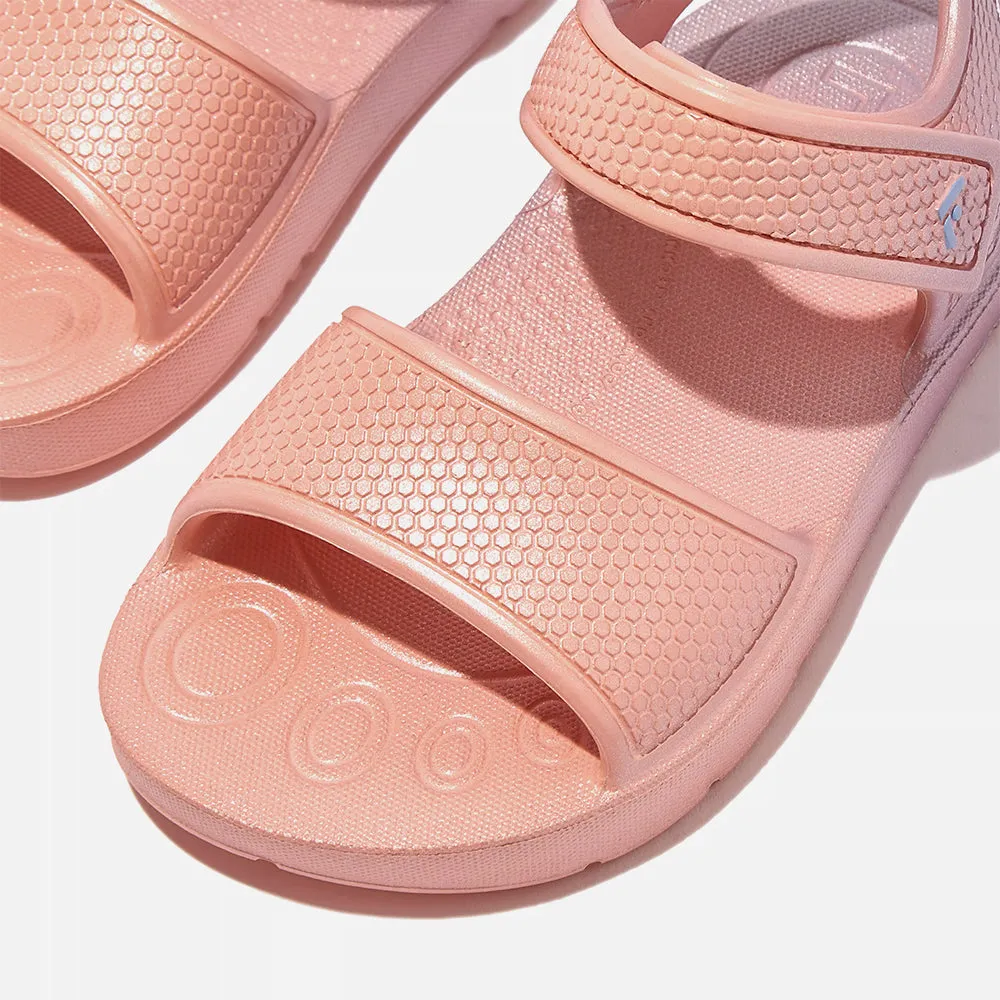 Giày Sandal Trẻ Em Fitflop Iqushion Toddler Iridescent - Hồng