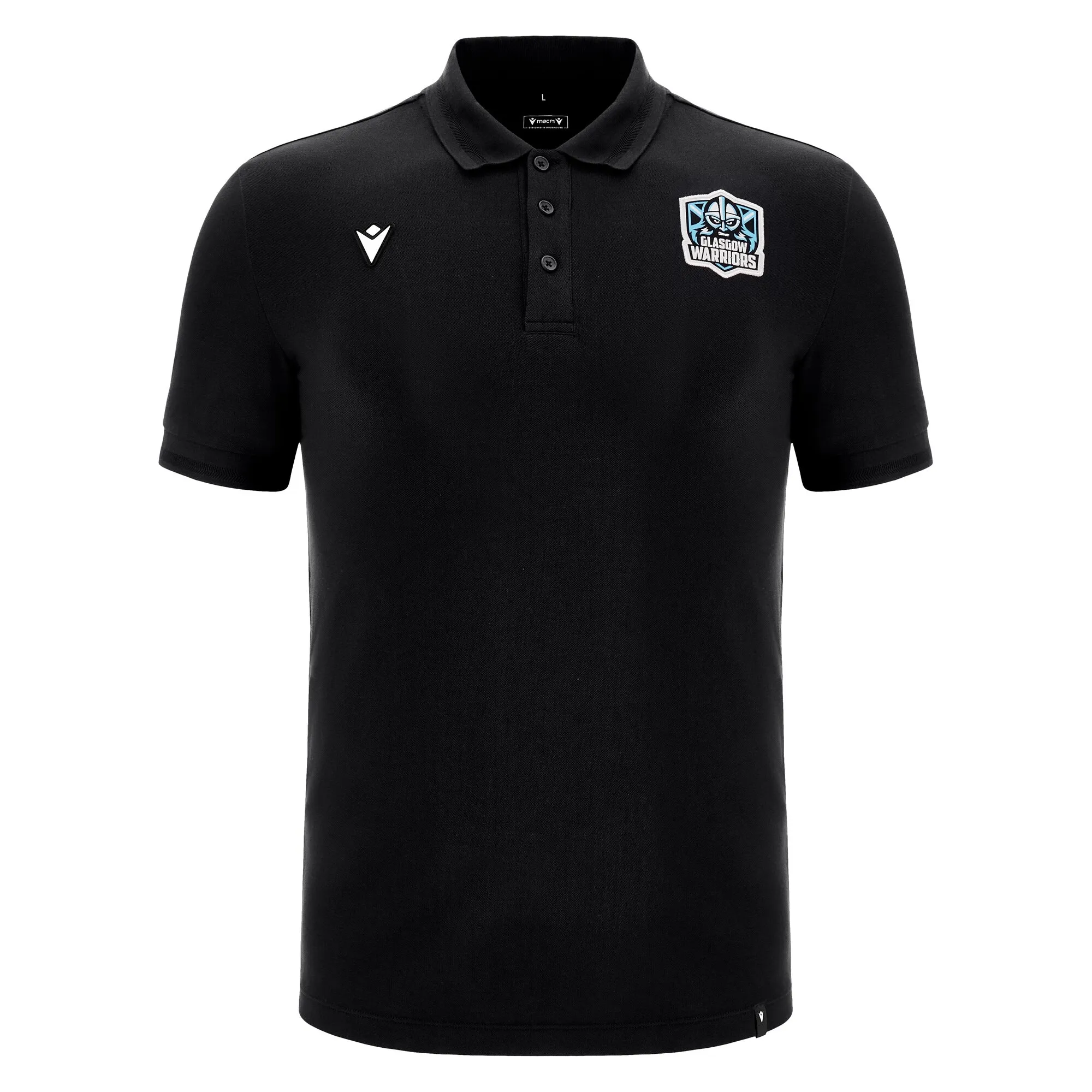 Glasgow Warriors 24/25 Anthem Travel Polo by Macron