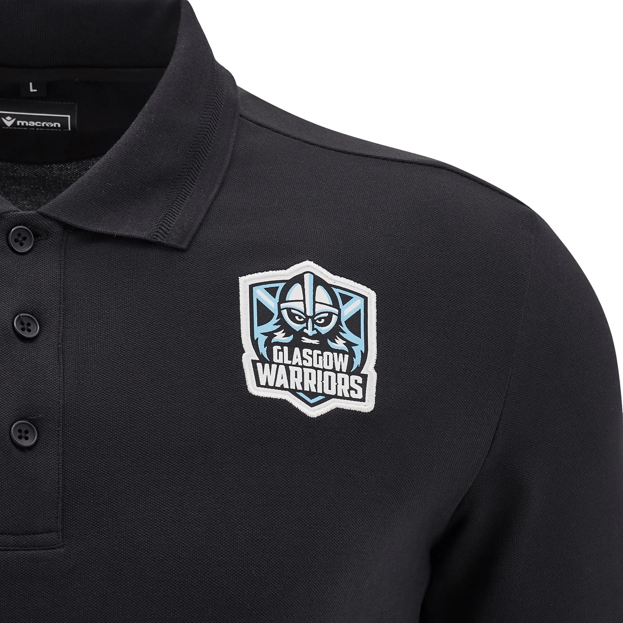 Glasgow Warriors 24/25 Anthem Travel Polo by Macron