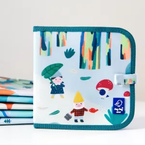 Gnomes   Rainbow Reusable Dry Erase, Wipe Clean Activity Book