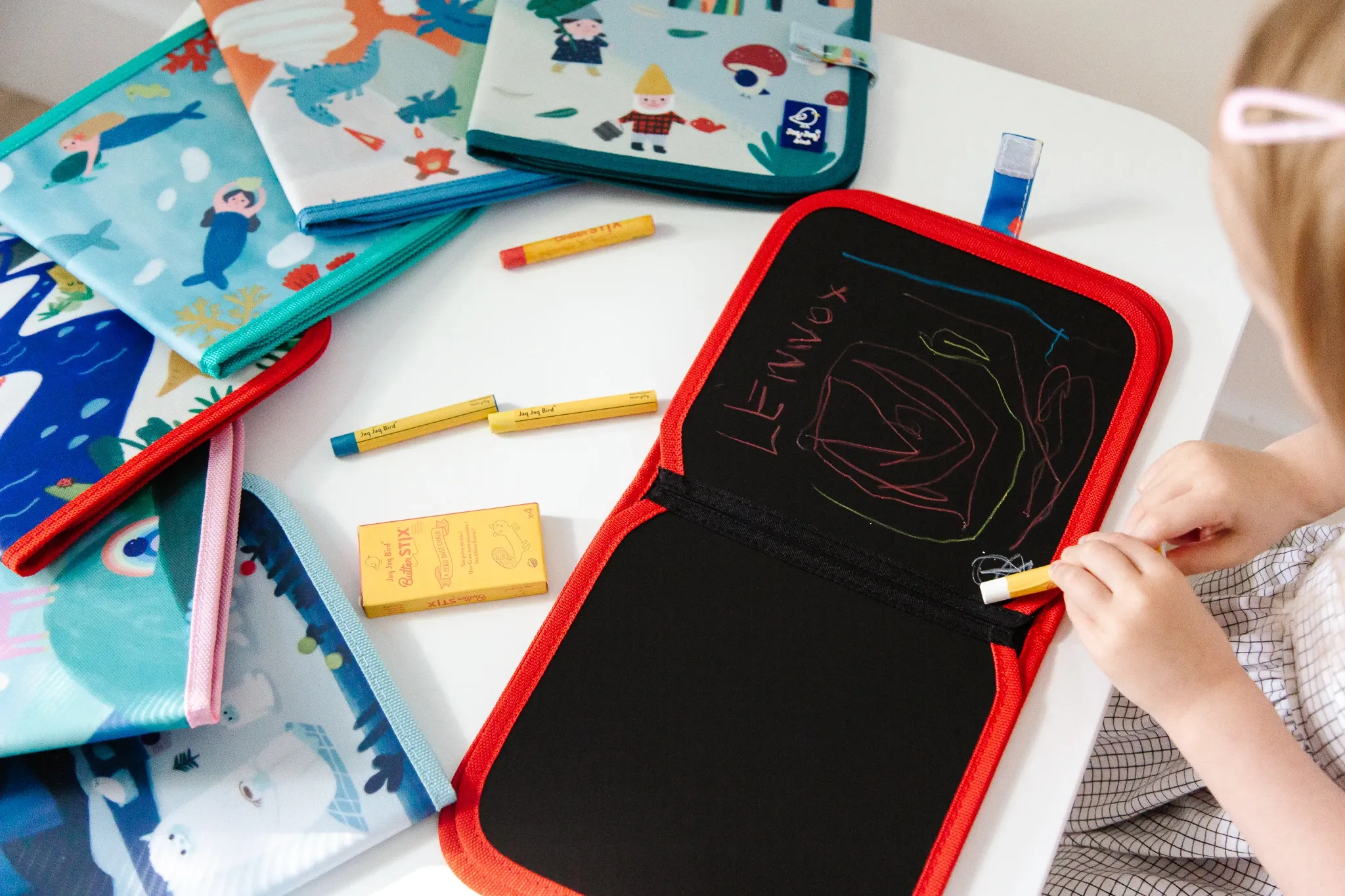Gnomes   Rainbow Reusable Dry Erase, Wipe Clean Activity Book