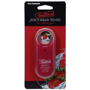 GoodHead - Juicy Head Dry Mouth Spray to-Go 0.30 Fl - Strawberry
