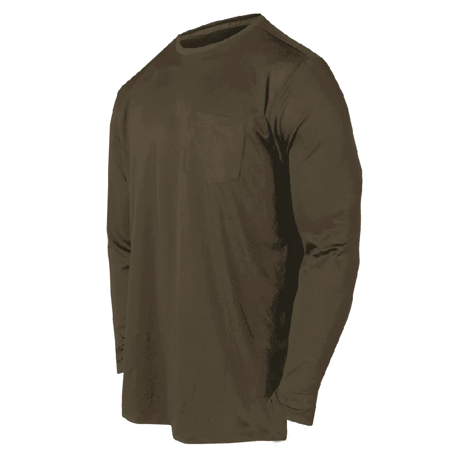 GS Long Sleeve Performance Crew - Olive