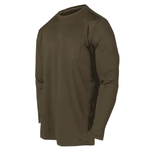 GS Long Sleeve Performance Crew - Olive