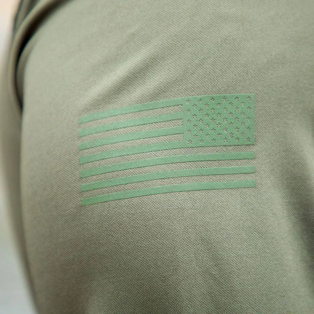 GS Long Sleeve Performance Crew - Olive