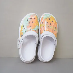 High Quality Summer Sandals Classic Outdoor Non-slip Slippers. (White Color) Size (43)