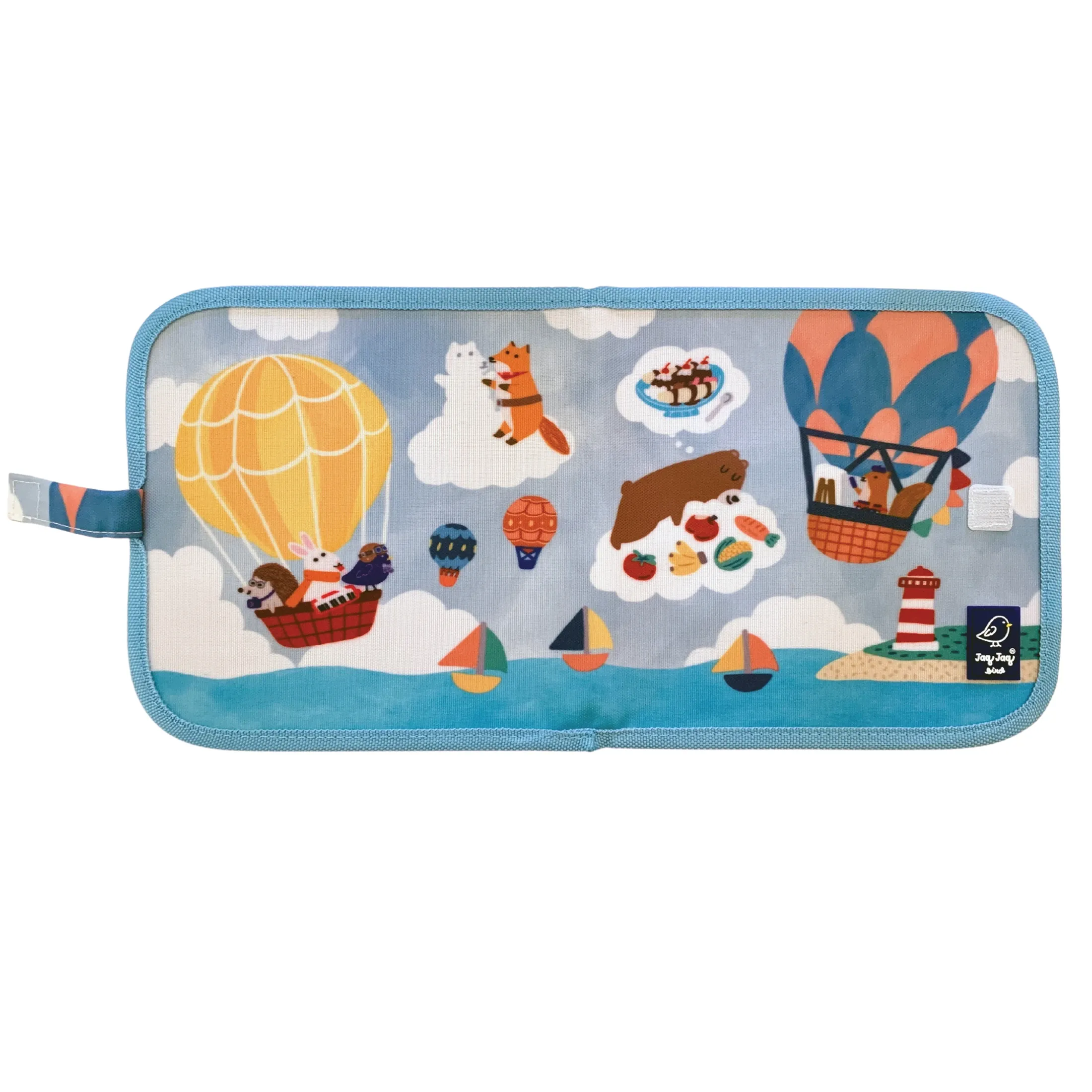 Hot Air Balloons Reusable Dry Erase, Wipe Clean Activity Book