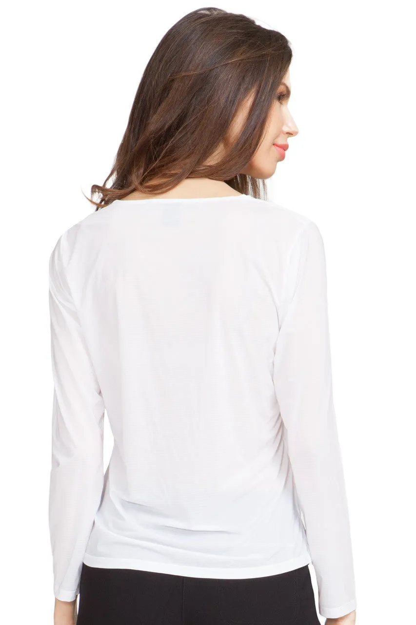 Jamie Sadock Sugar  Sunsense  V-Neck - UPF 30