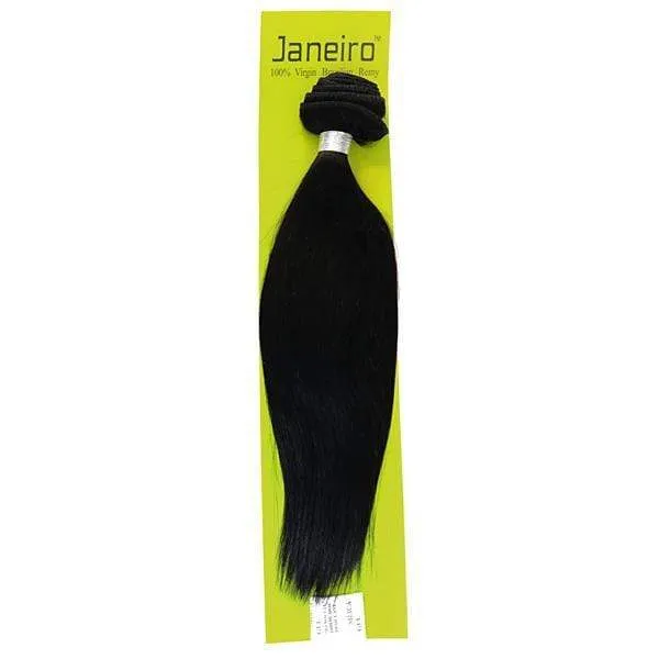 Janeiro 100% Virgin Brazilian Remy - STRAIGHT 10"~24"