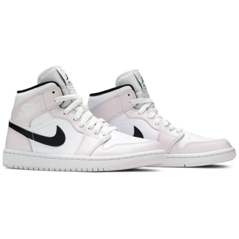 Jordan 1 Mid Barely Rose (W)