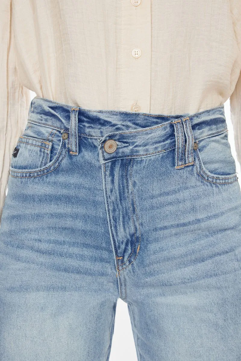 KanCan Vintage Vibe Wide-Leg Jeans