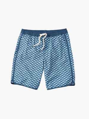 Kids Anchor Short | Mist Seaview