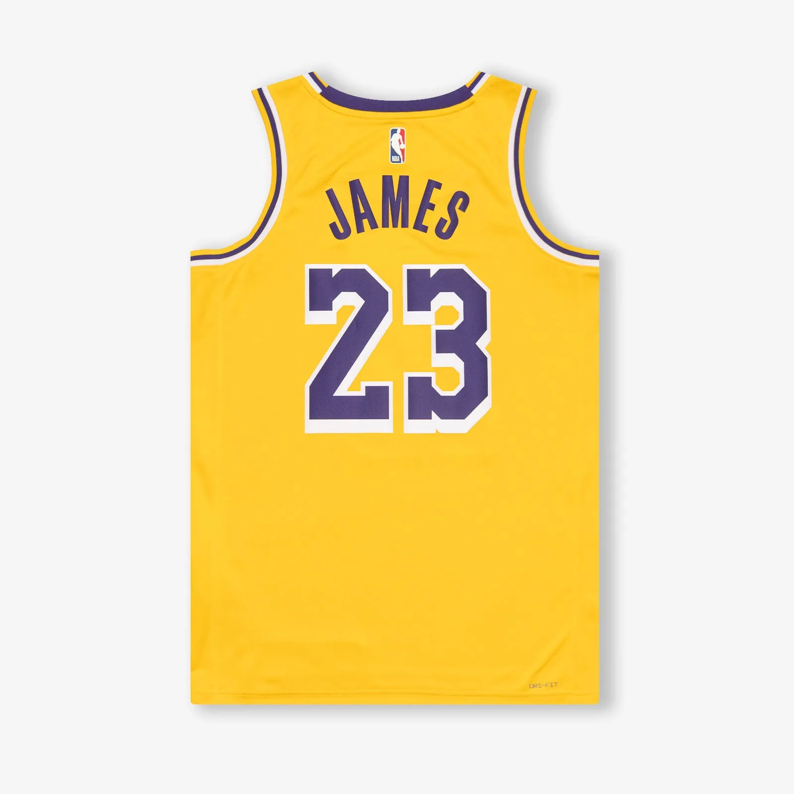 LeBron James Los Angeles Lakers Icon Edition Swingman Jersey - Yellow