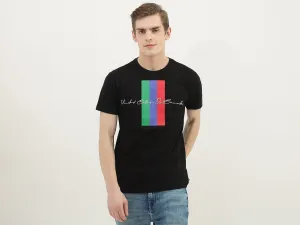 Men Printed Round Neck T-Shirt