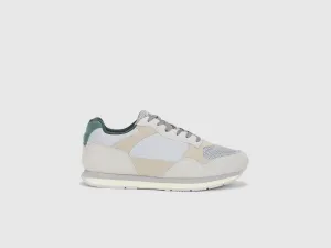 Men PU Suede Overlays Sneakers
