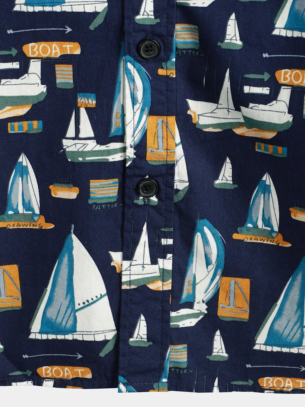 Men's Novelty Fun Prints Beach Short Sleeve Shirt