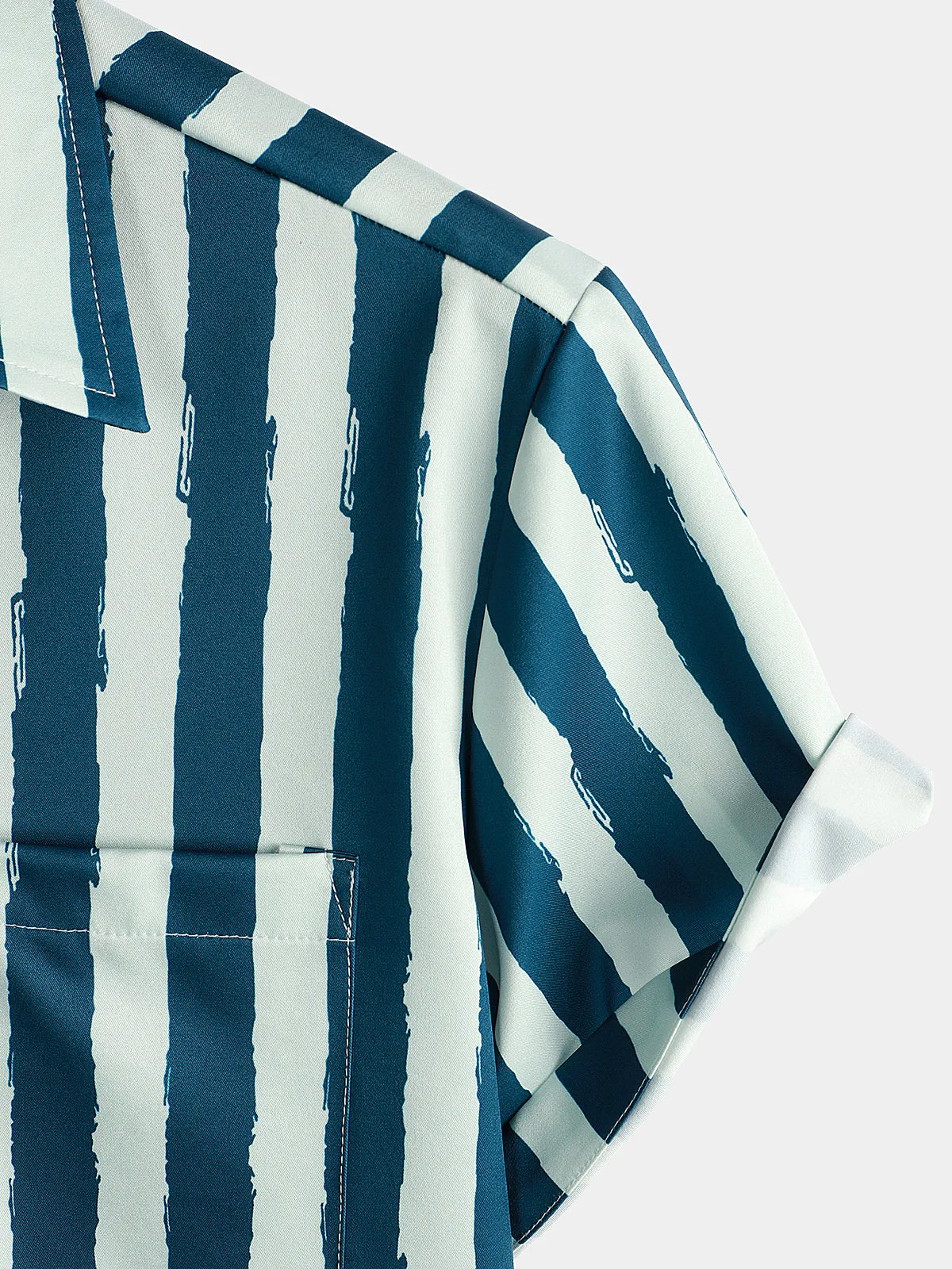 Men's Parrot Summer Pocket Short Sleeve Shirt