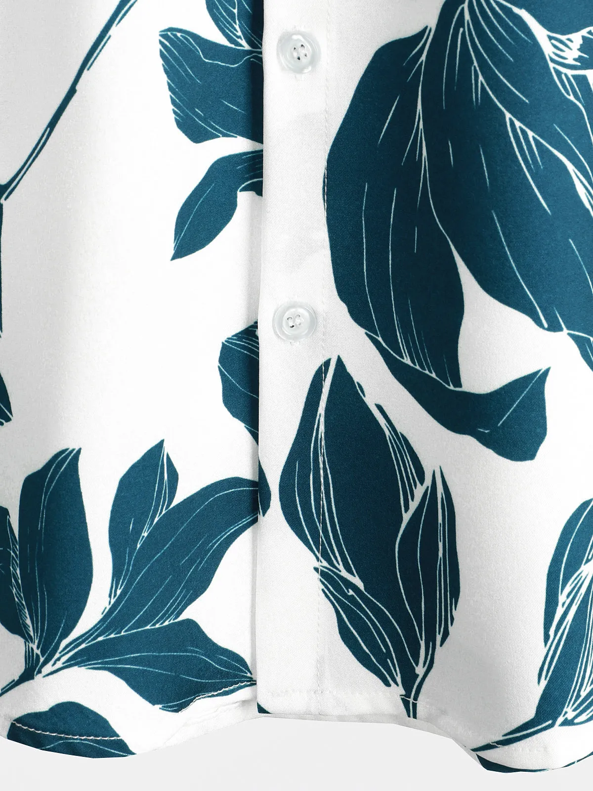 Men's Summer Casual Floral Button Up Short Sleeve Holiday Cool Beach Shirt