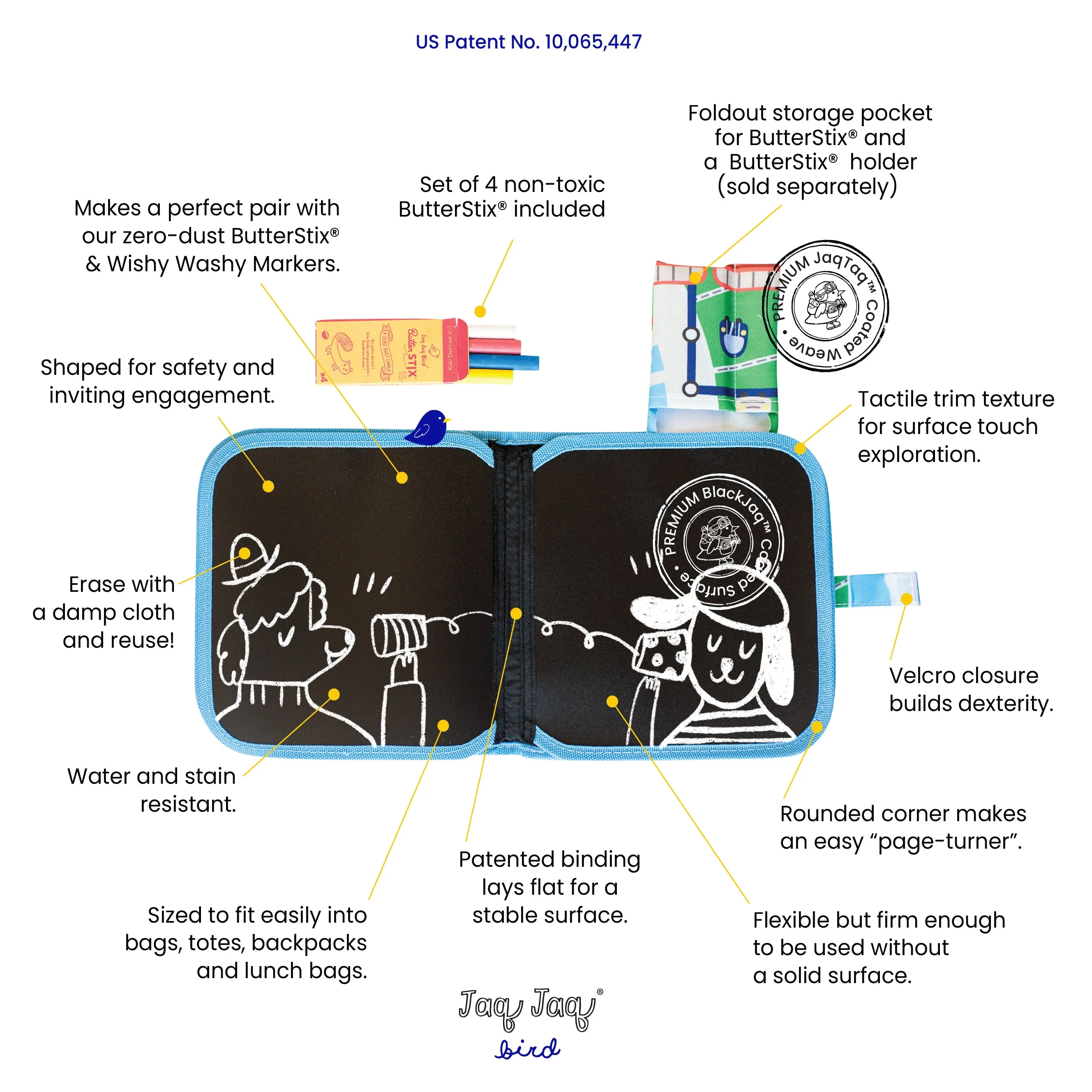 Mini Elephant Dry Erase Wipe Clean Activity Book
