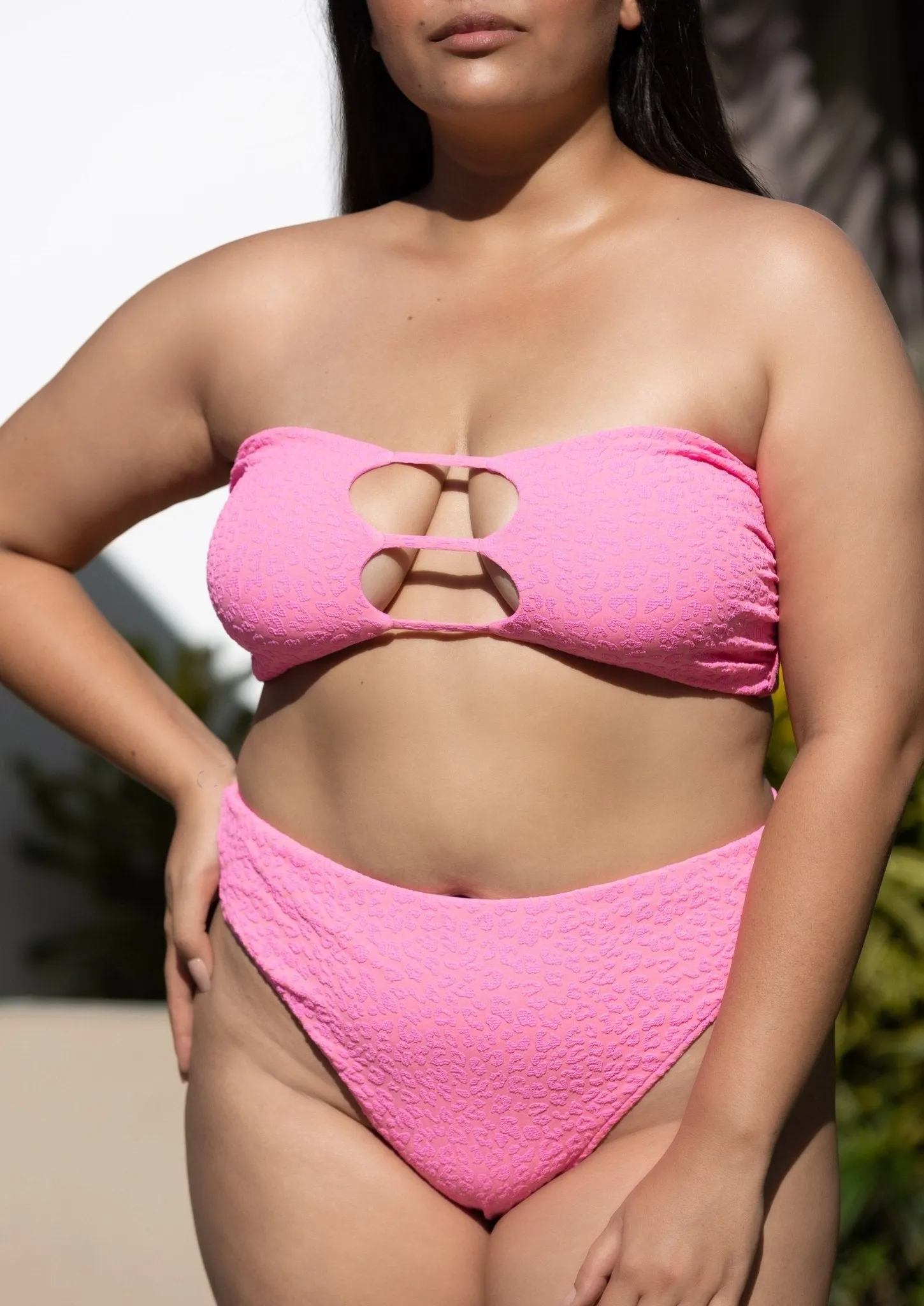 Monaco Bottom - Pink Leopard