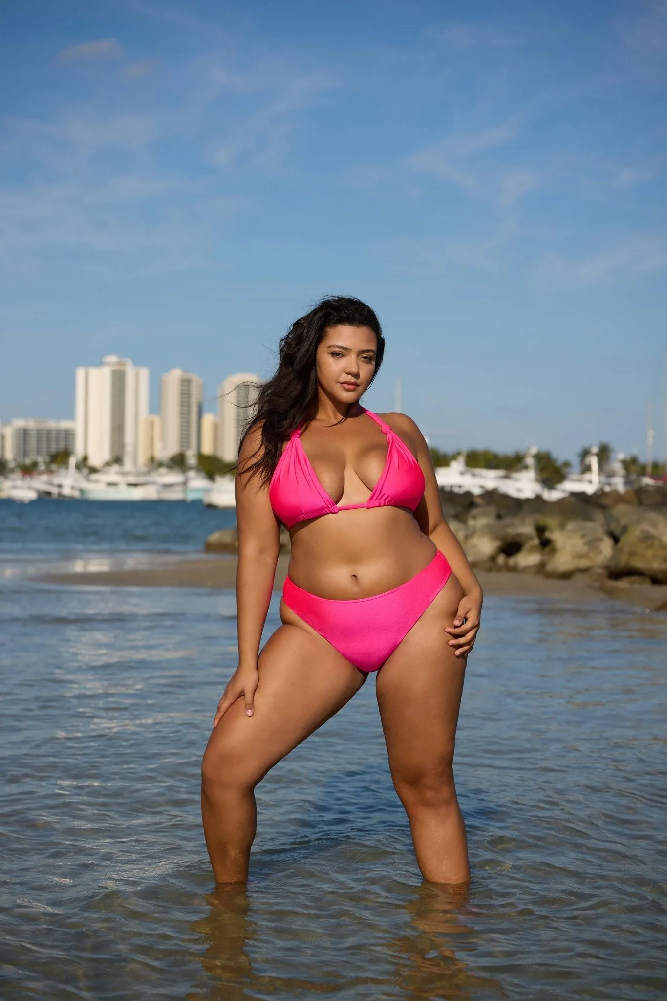 Monaco Bottom - Pink Shine