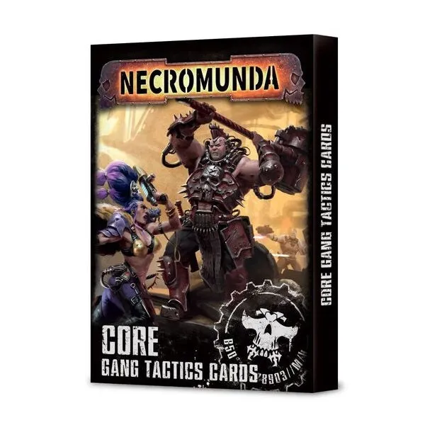 Necromunda: Core Gang Tactics Cards.