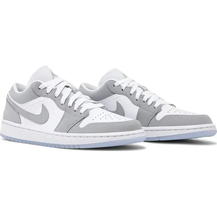 Nike Air Jordan 1 Low 'White Wolf Grey' WMNS