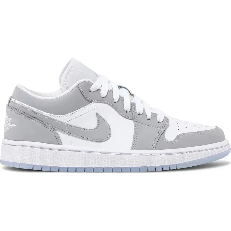 Nike Air Jordan 1 Low 'White Wolf Grey' WMNS