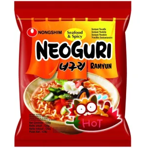 Nongshim Neoguri Ramyun Hot Instant Noodle (Seafood & Spicy) 120g