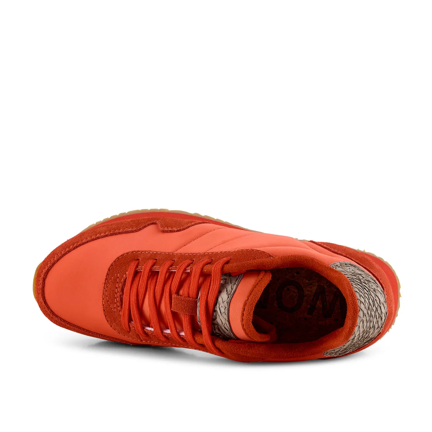 Nora III Leather - Neon Red