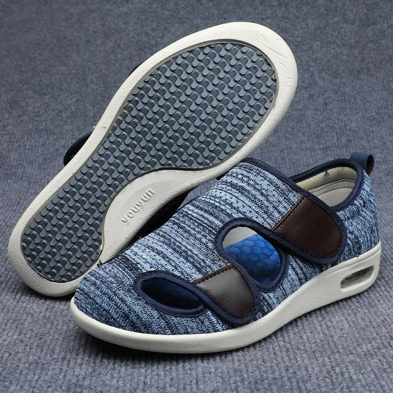 Orthopedic Air Cushion Velcro Walking Wide Shoes