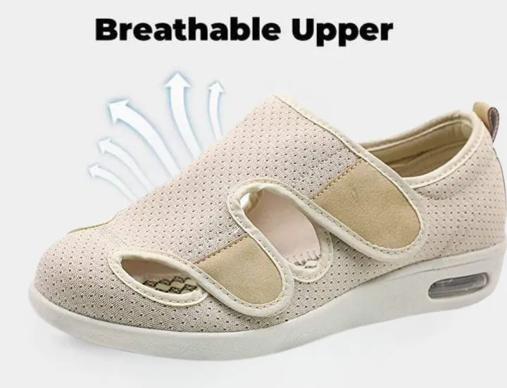 Orthopedic Air Cushion Velcro Walking Wide Shoes