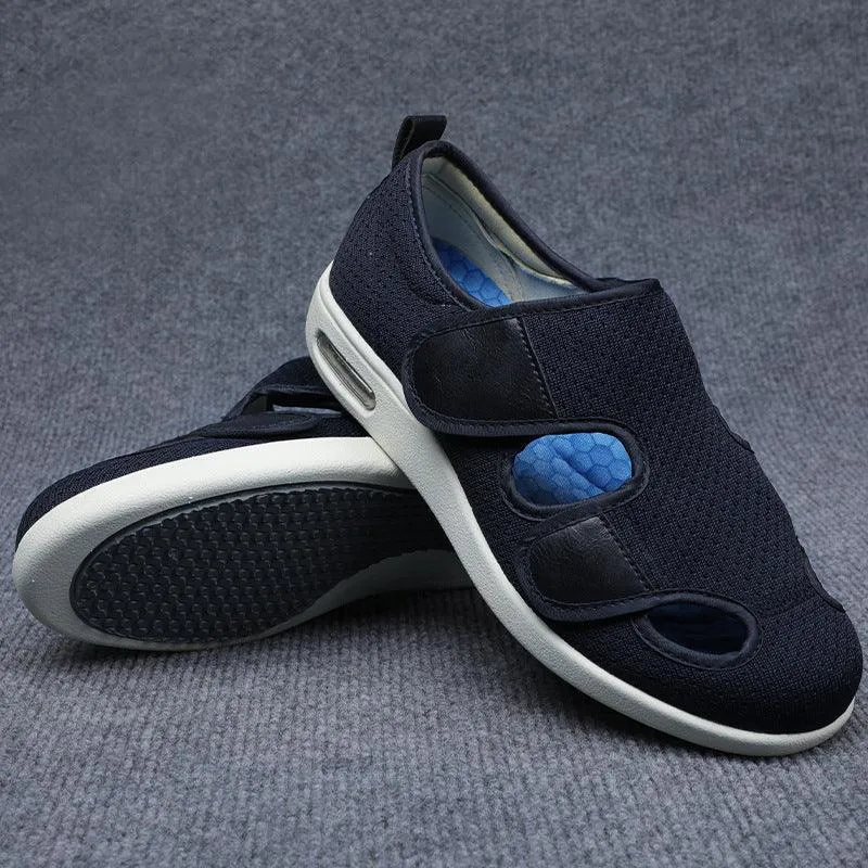 Orthopedic Air Cushion Velcro Walking Wide Shoes
