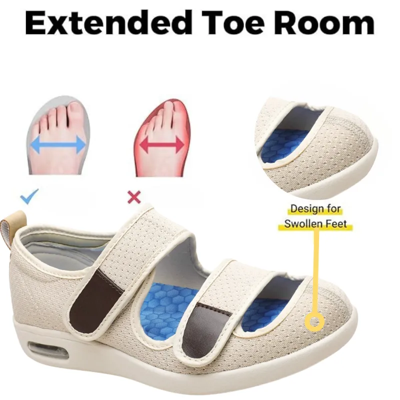 Orthopedic Air Cushion Wide Shoes