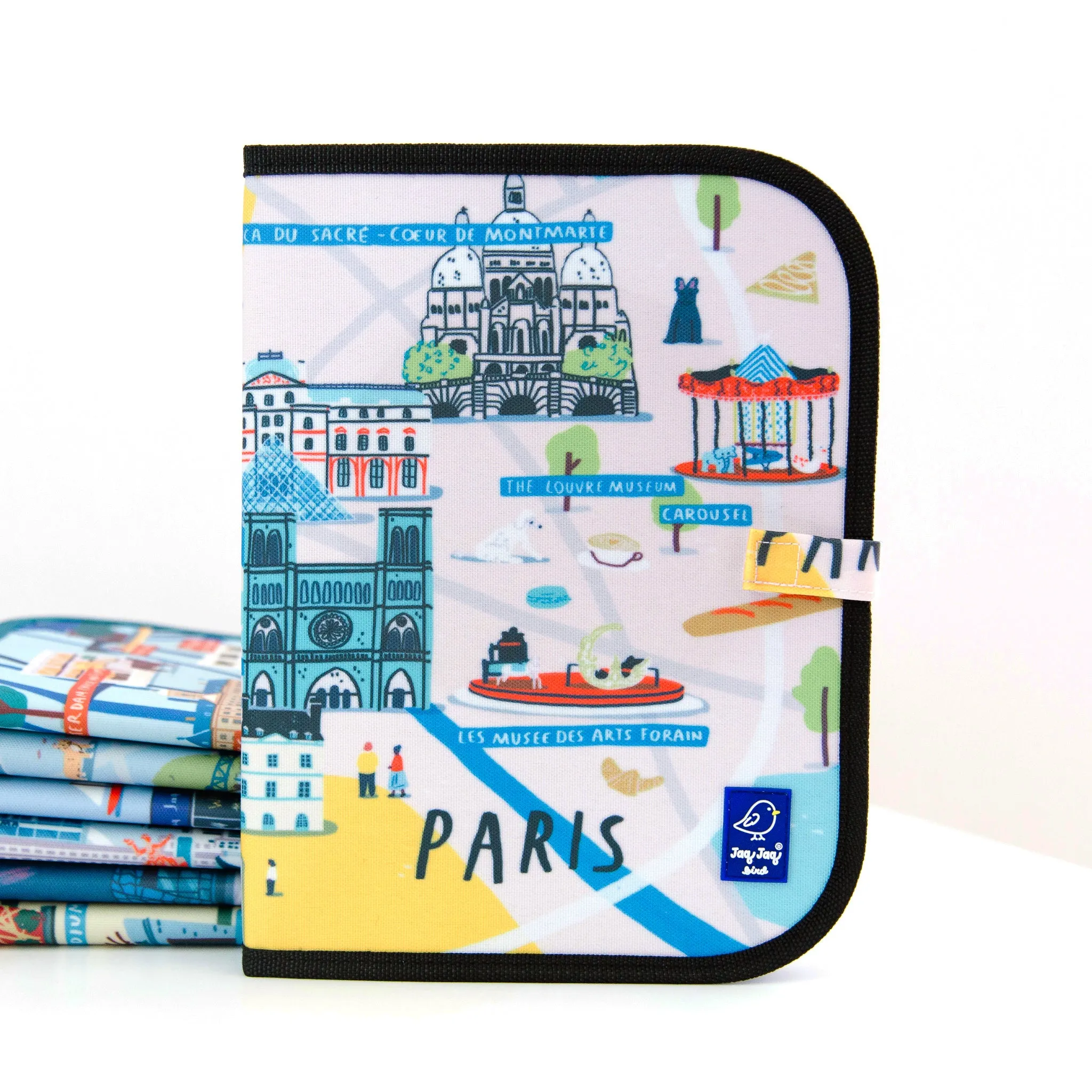 Paris Dry Erase Wipe Fold   Go  Place Mat  and Chalk Mat