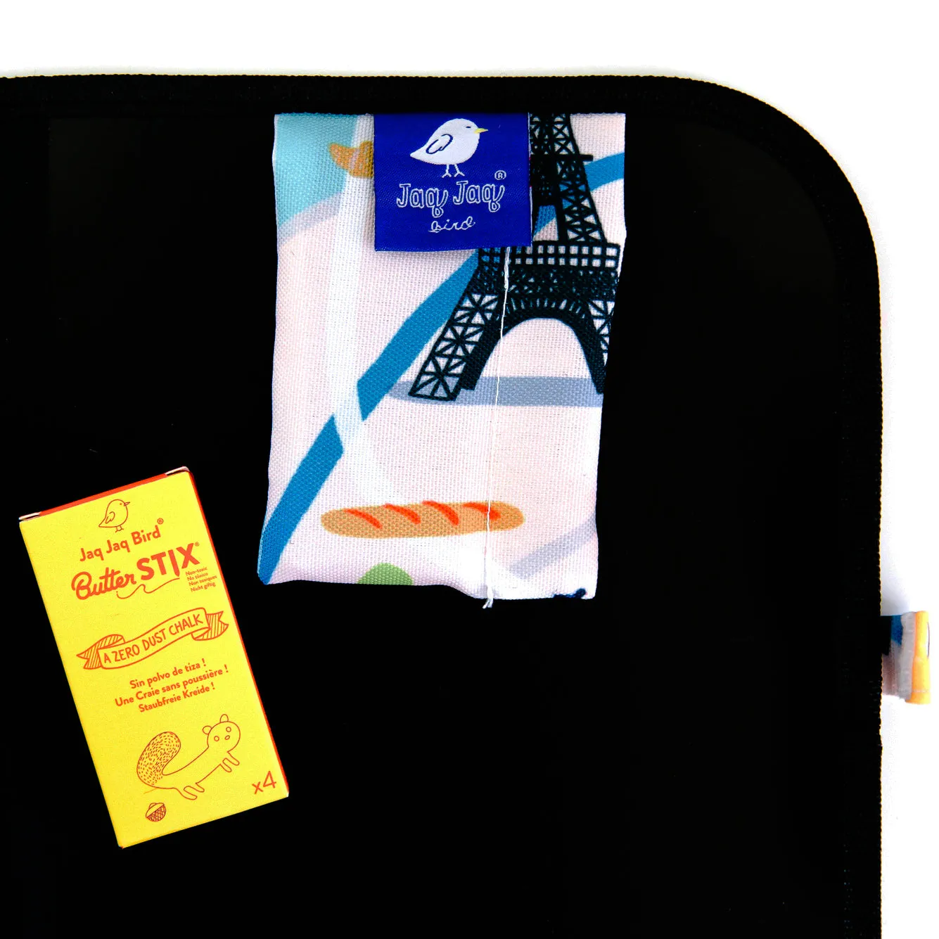 Paris Dry Erase Wipe Fold   Go  Place Mat  and Chalk Mat